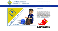 Desktop Screenshot of pack165.org