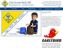 Tablet Screenshot of pack165.org